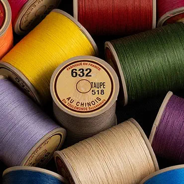 Fil au Chinois #632 — 0.51mm Waxed Linen Thread – Forleathercraft.com