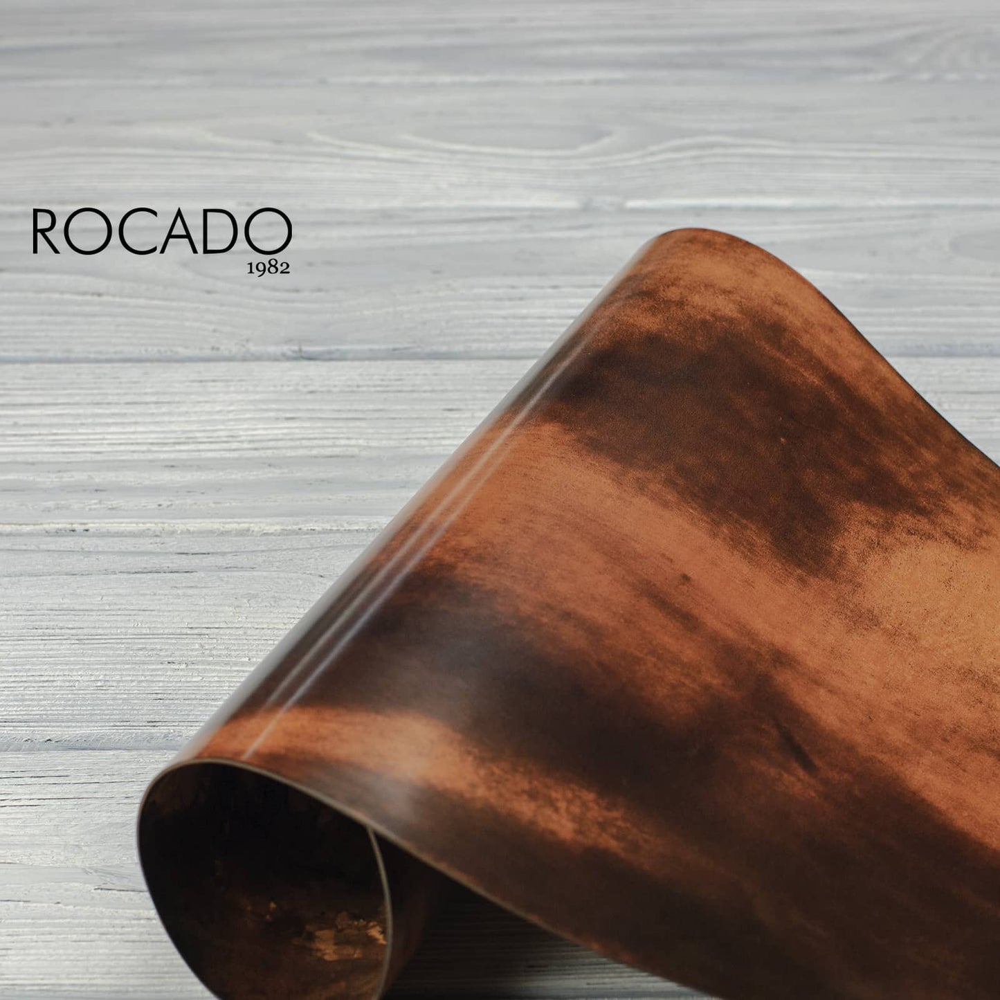 Rocado Marbled - Brown - Shell Cordovan Leather – Forleathercraft.com