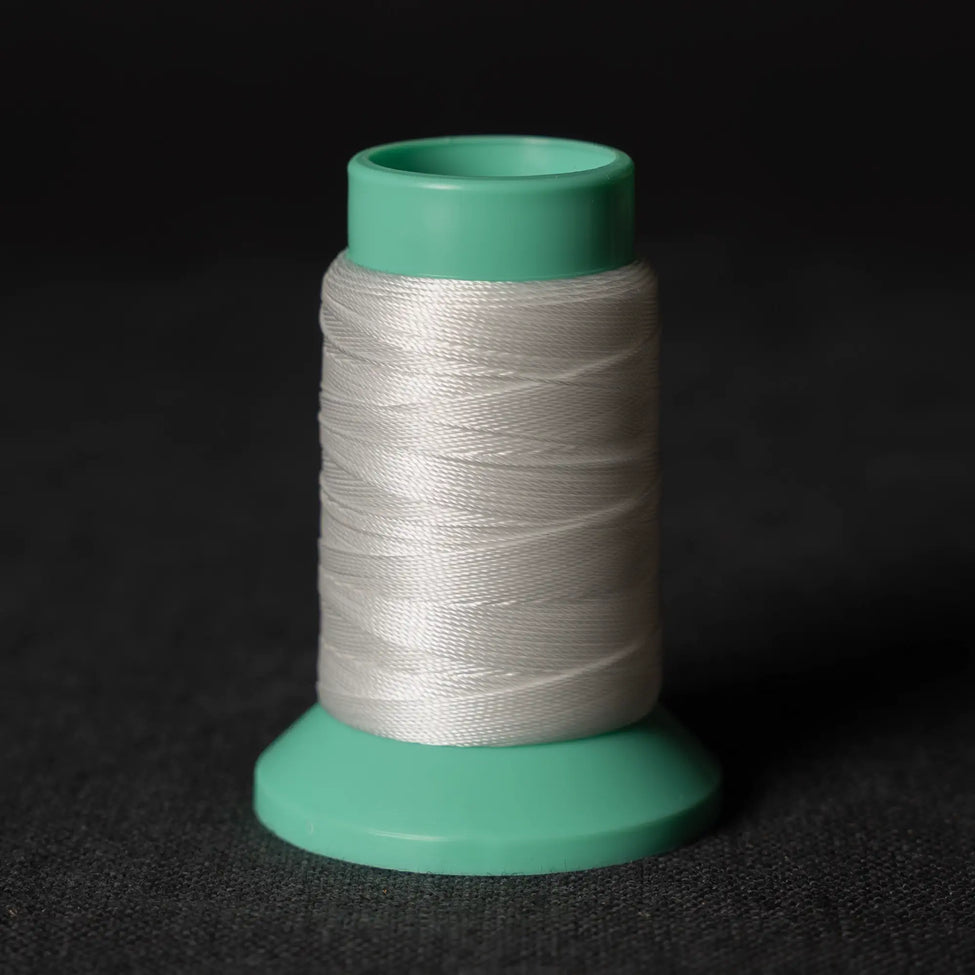 Vinymo MBT #8 - 1 White ( 0.4 mm ) Polyester Thread Made in Japan