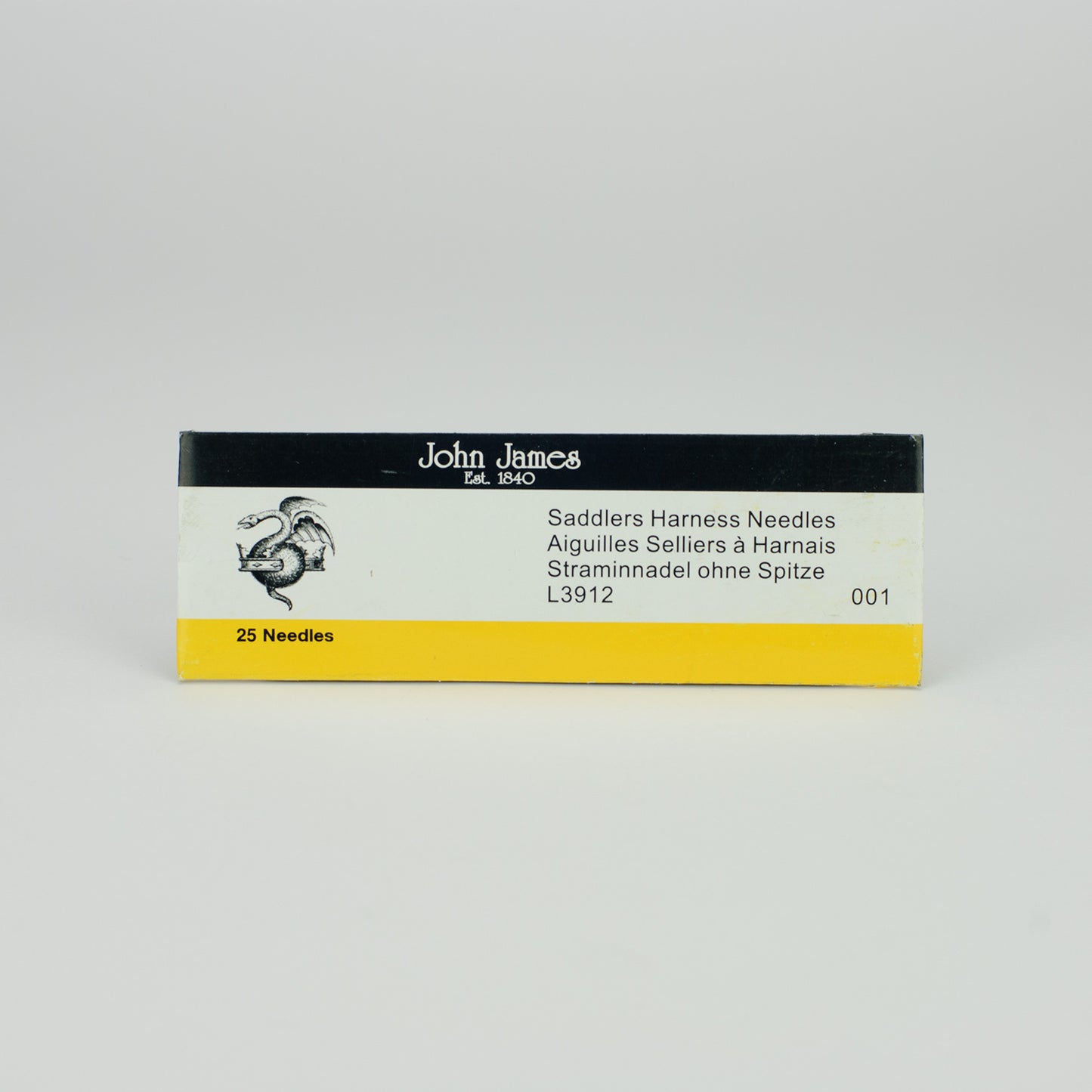 25 John James Saddlers Harness Needles 001 size