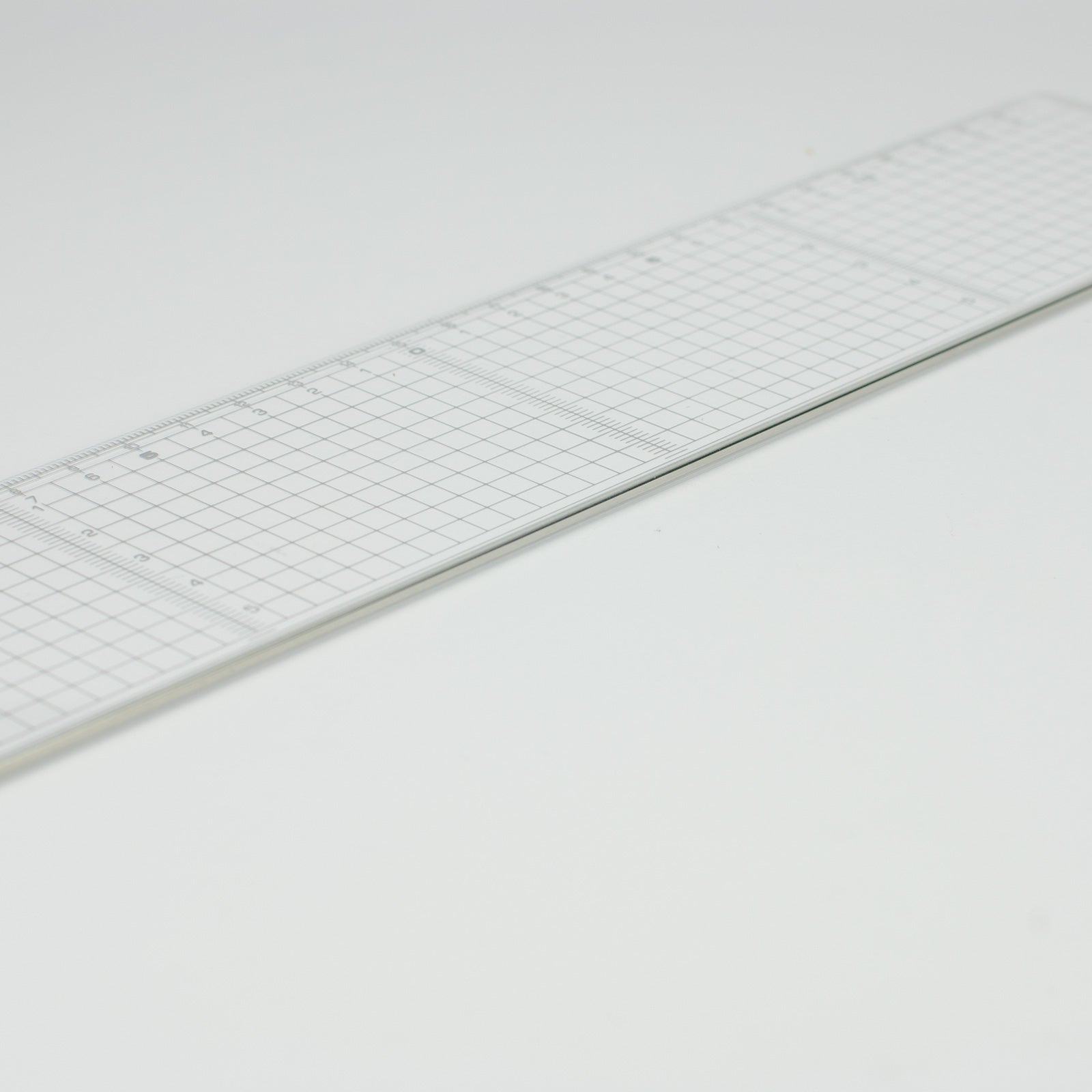 Japanese Transparent Measure Ruler with Metal – Forleathercraft.com