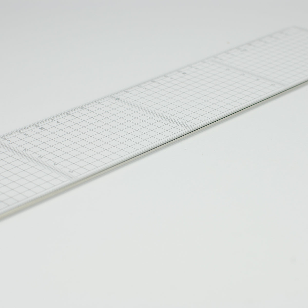 Japanese Transparent Measure Ruler with Metal – Forleathercraft.com
