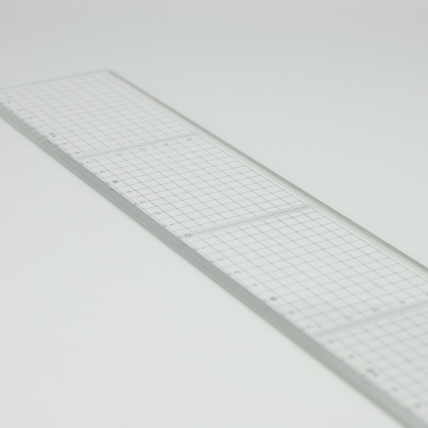 Japanese Transparent Measure Ruler with Metal